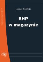 Okładka książki BHP w magazynie
