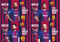 Opakowanie Blok rysunkowy A4 20 arkuszy FC Barcelona