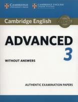 Okładka książki Cambridge English Advanced 3