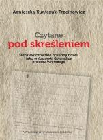 Okładka książki Czytane pod skreśleniem.