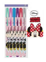 Opakowanie Długopisy żelowe 6 kolorów Minnie