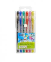 Opakowanie Długopisy żelowe brokatowe 6 kolorów LAMBO