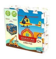 Opakowanie Edukacyjna układanka puzzlopianka Cars Fun