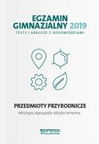 Okładka książki Egzamin gimnazjalny - Testy przyrod. 2019 OPERON