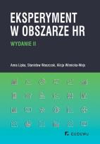 Okładka książki Eksperyment w obszarze HR (wyd. II)