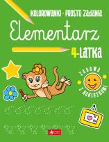 Okładka książki Elementarz 4-latka 