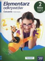 Okładka książki Elementarz odkrywców 2 Matematyka Ćwiczenia cz2 NE