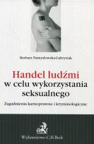 Okładka książki Handel ludźmi w celu wykorzystania seksualnego
