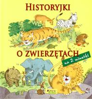 Okładka książki HISTORYJKI O ZWIERZĘTACH NA 2 MINUTKI