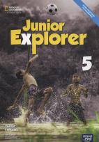 Okładka książki Junior Explorer 5 ćw. NE