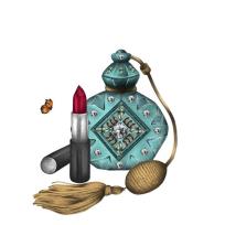 Opakowanie Karnet Swarovski kwadrat CL0316_BL Szminka