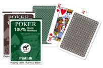 Opakowanie Karty pojedyńcze talie ''plastik Poker'' PIATNIK