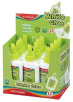 Opakowanie Klej biały KEYROAD 120g Display 12 sztuk