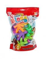 Opakowanie Klocki konstrukcyjne ludziki torba