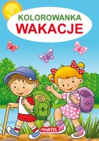 Okładka książki Kolorowanka Wakacje