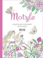 Okładka książki Kolorowanki dla dorosłych Motyle