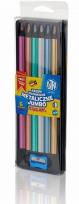 Opakowanie Kredki ołówkowe metaliczne Jumbo 6 kolorów ASTRA