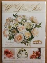 Opakowanie Książeczka brokat A5 Ślub 011