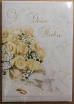 Opakowanie Książeczka brokat A5 Ślub 013