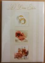 Opakowanie Książeczka brokat A5 Ślub 016