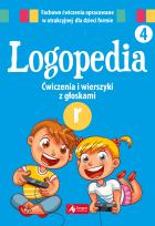 Okładka książki Logopedia. Ćwiczenia i wierszyki z głoską 'r'