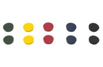 Opakowanie Magnesy okrągłe 20 mm do tablic magnetycznych 10 sztuk