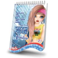 Okładka książki Malowanka kreatywna modna odzież, buty, torebki. Belle