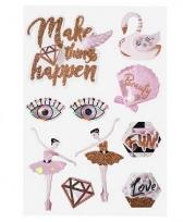 Opakowanie Naklejki 3D Baletnice