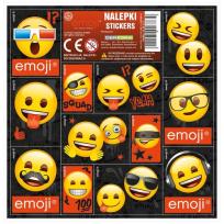 Opakowanie Nalepki 16z16 Emoji 12x25 sztuk