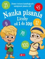 Okładka książki Nauka pisania. Liczby od 1 do 100