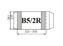 Opakowanie Okładka książkowa regulowana B5/2R (25szt) D&D
