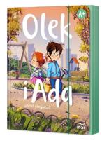 Okładka książki Olek i Ada. Czterolatek. Poziom A+. Pakiet MAC