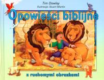 Okładka książki OPOWIEŚCI BIBLIJNE Z RUCHOMYMI OBRAZKAMI