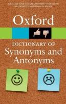 Okładka książki Oxford Dictionary of Synonyms and Antonyms