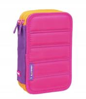 Opakowanie Piórnik 2 poz. z wyprawką Colours róż MILAN