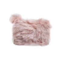 Okładka książki Piórnik różowy pluszowy