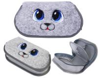 Opakowanie Piórnik szkolny WAR-513 Szary WARTA