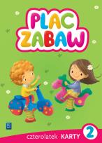 Okładka książki Plac zabaw. Karty pracy. Czterolatek. Część 2
Wychowanie przedszkolne