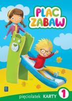 Okładka książki Plac zabaw. Karty pracy. Pięciolatek. Część 1
Wychowanie przedszkolne