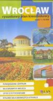 Okładka książki Plan kieszonkowy rys.-Wrocław w.polska 1:16 500