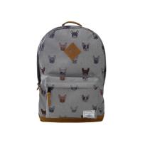 Opakowanie Plecak dwukomorowy szary Psy