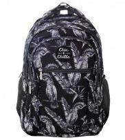 Opakowanie Plecak trzykomorowy czarny Ptaki