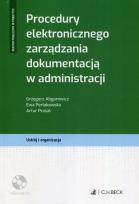 Okładka książki Procedury elektronicznego zarządzania dokumentacją w administracji + CD