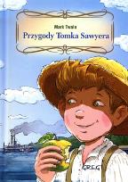 Okładka książki Przygody Tomka Sawyera z oprac. okleina GREG
