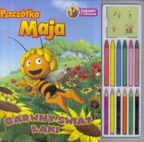 Okładka książki Pszczółka Maja. Barwny świat łąki