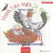 Okładka książki Ptasie loty. Wiersze i kolorwanki