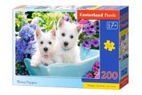 Opakowanie Puzzle 200 Westie Puppies CASTOR