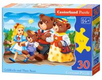 Opakowanie Puzzle 30 Goldilocks and Three Bears CASTOR