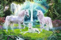 Opakowanie Puzzle Jednorożce 260