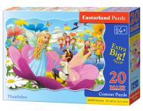 Opakowanie Puzzle Maxi Konturowe:Thumbelina 20